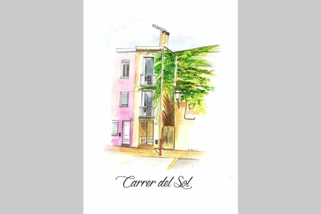 Carrer Del Sol Villa Sainte-Marie-la-Mer Exterior foto